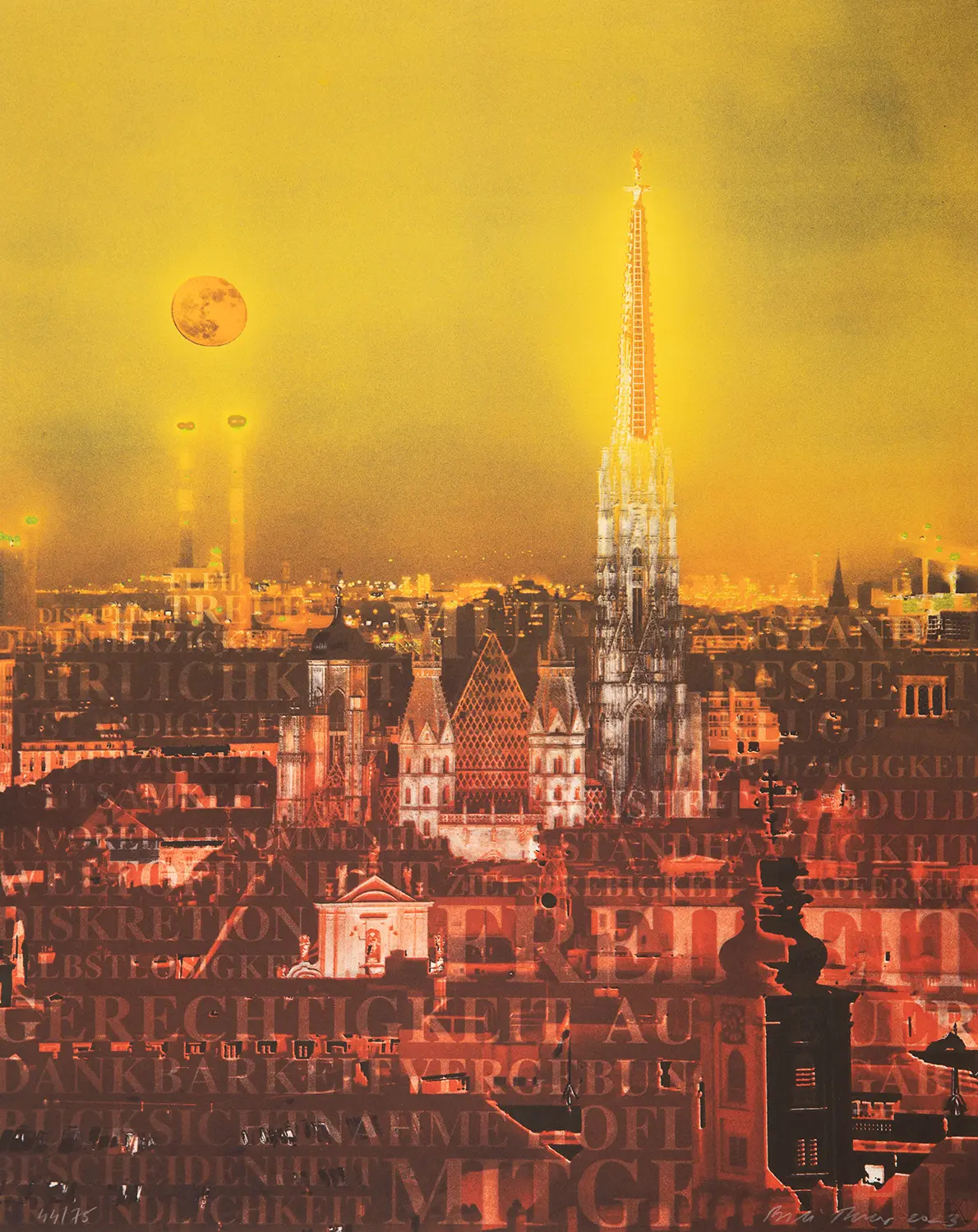 "Himmelsleiter" Blatt 44 von Billi Thanner