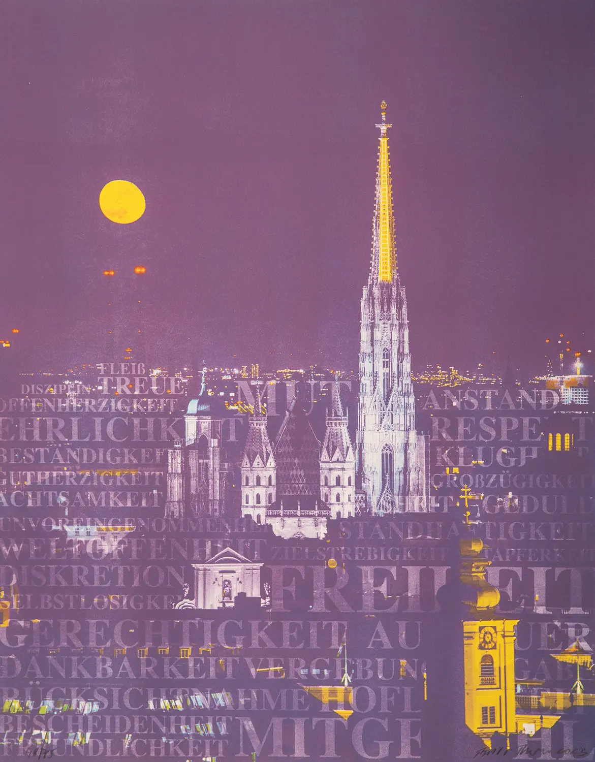 "Himmelsleiter" Blatt 48 von Billi Thanner