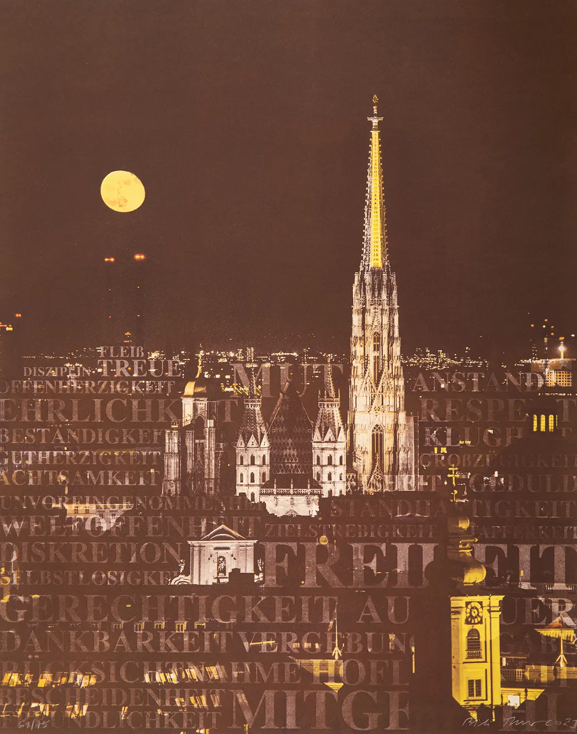 "Himmelsleiter" Blatt 61 von Billi Thanner