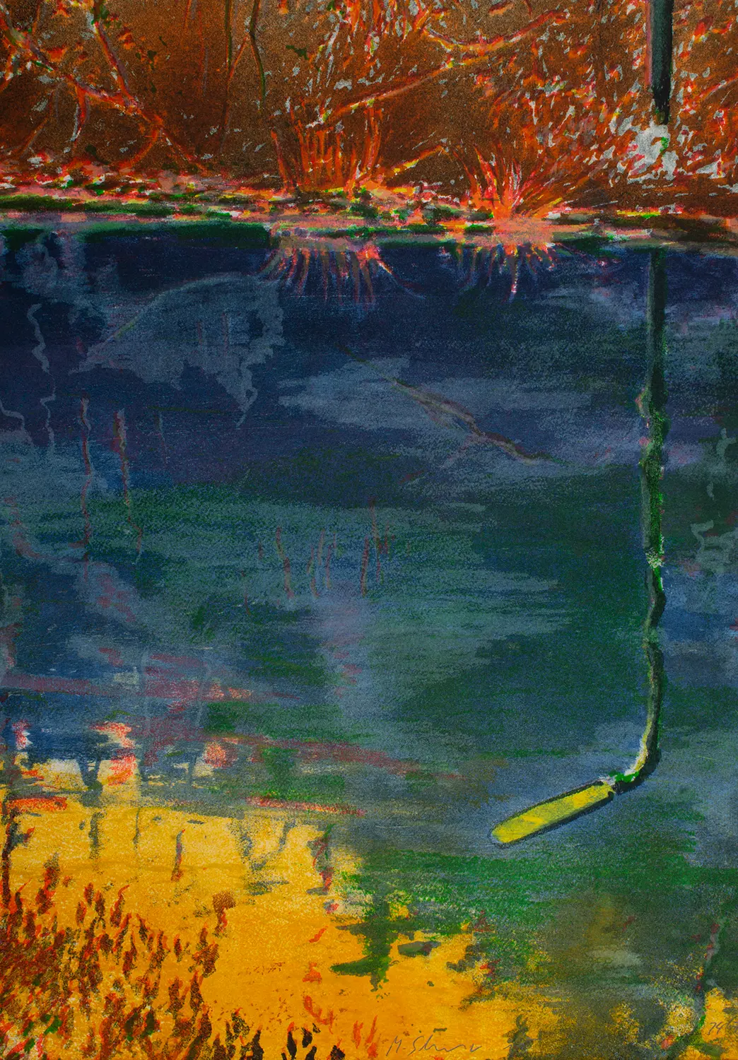 "Spiegelung" Blatt 34 von Martin Schnur