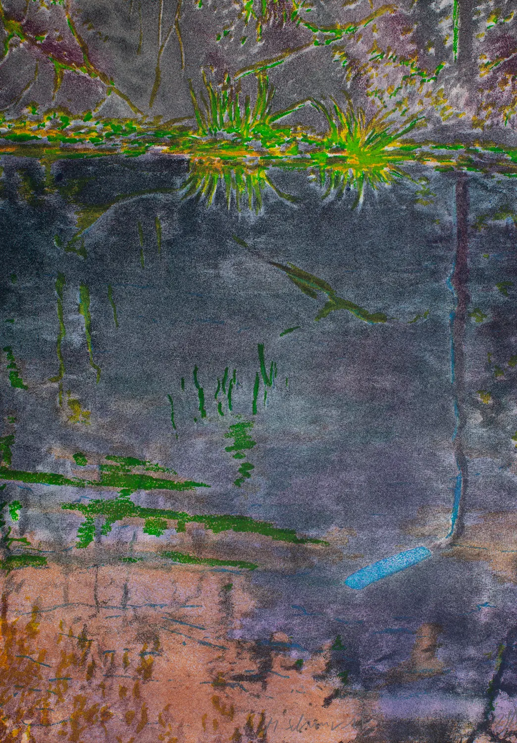 "Spiegelung" Blatt 38 von Martin Schnur