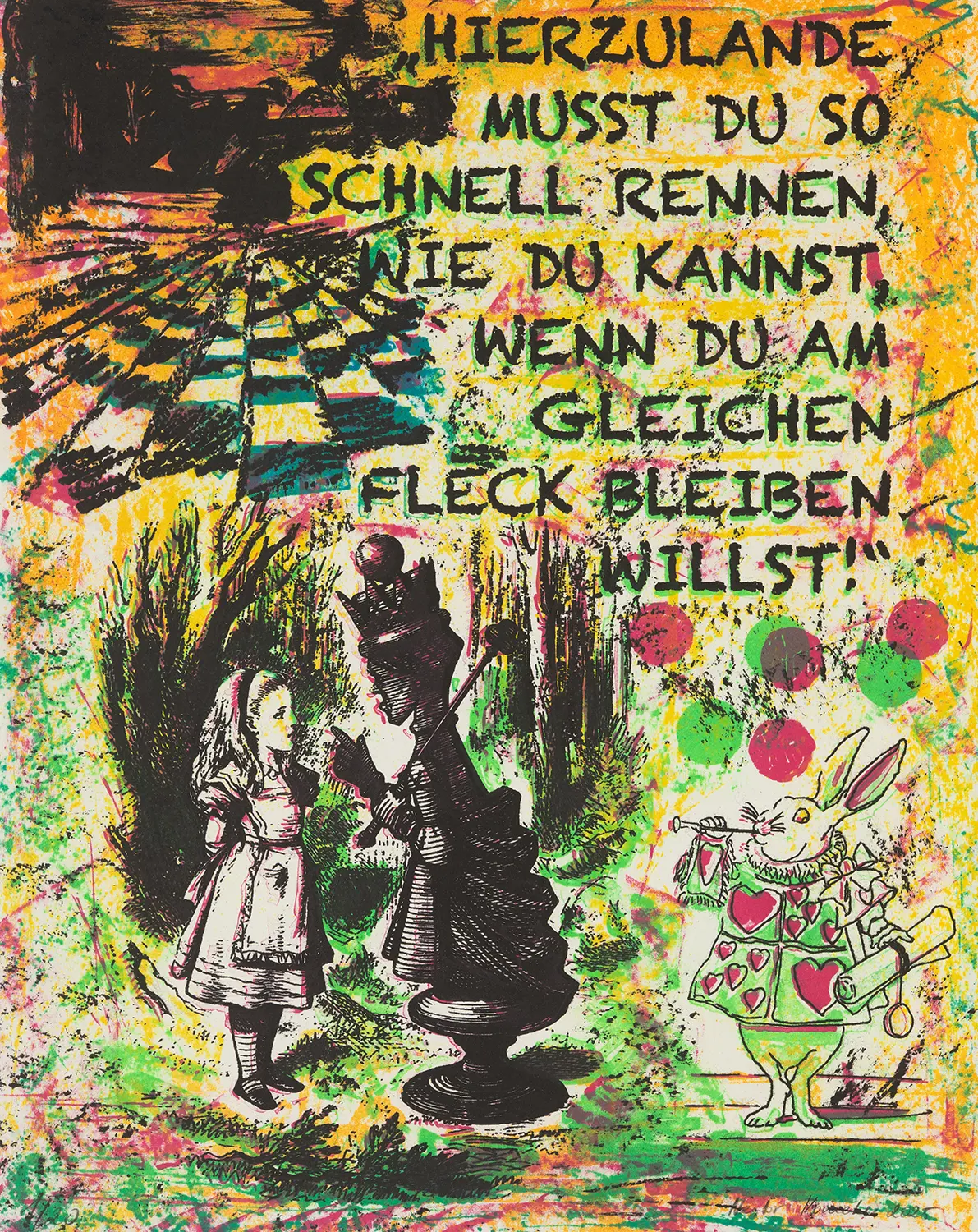 "Rennen, um zu bleiben" Blatt 1 von Nestor Kovachev