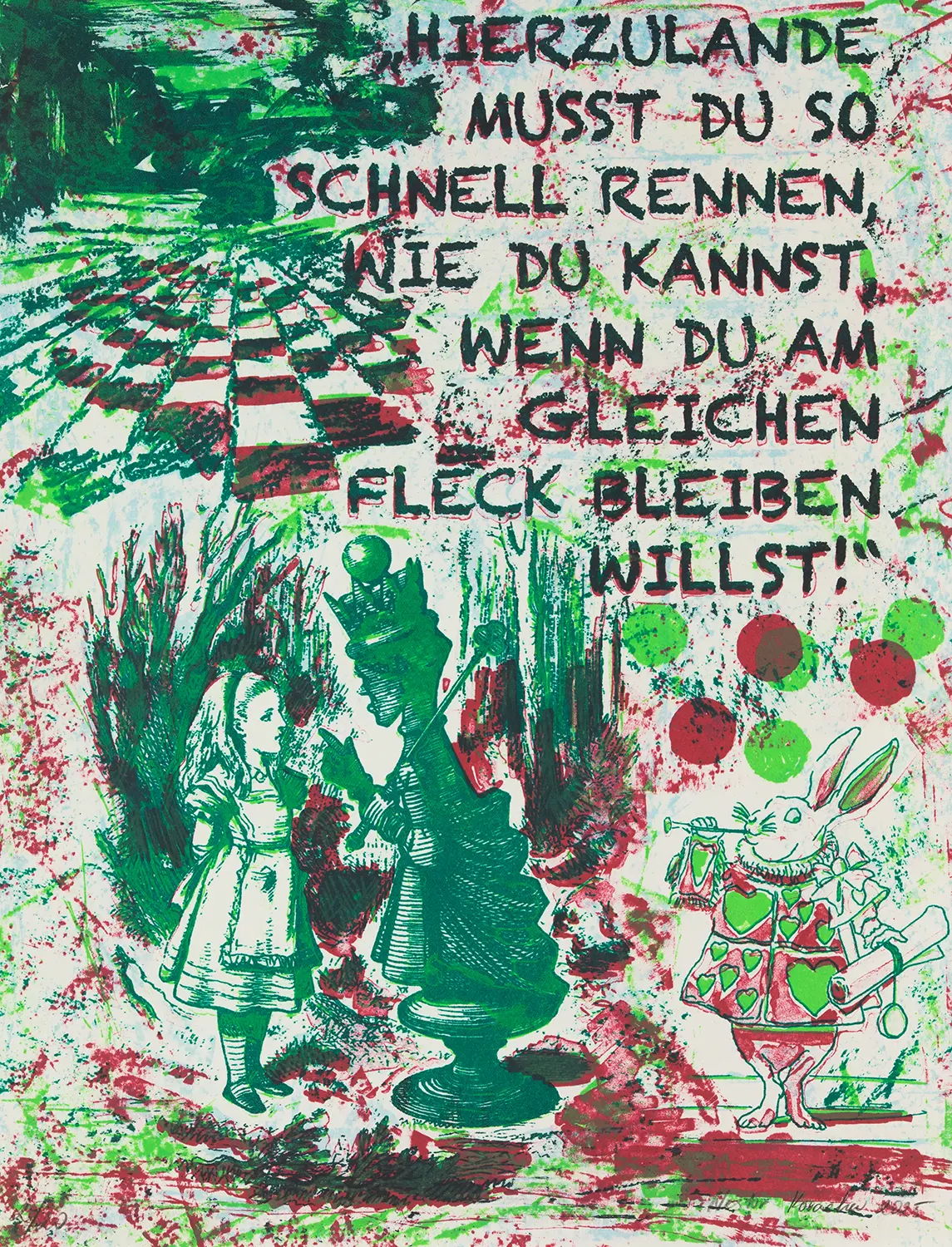 "Rennen, um zu bleiben" Blatt 2 von Nestor Kovachev