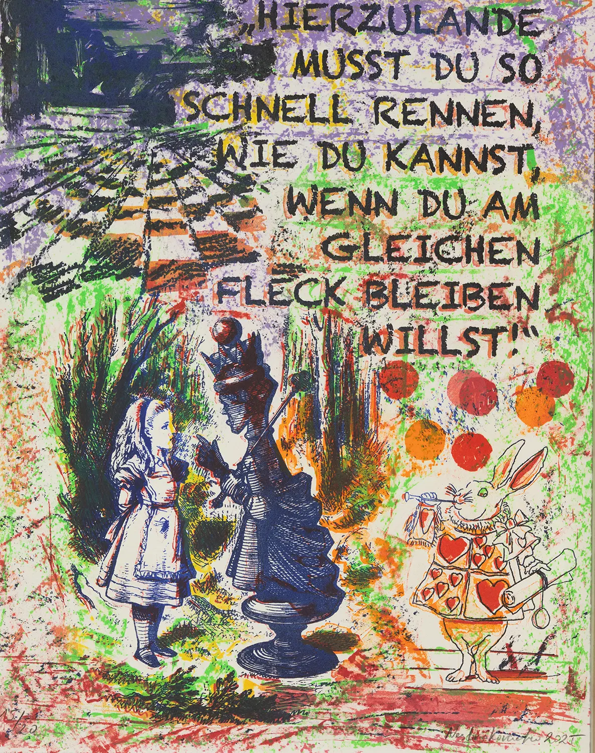 "Rennen, um zu bleiben" Blatt 15 von Nestor Kovachev